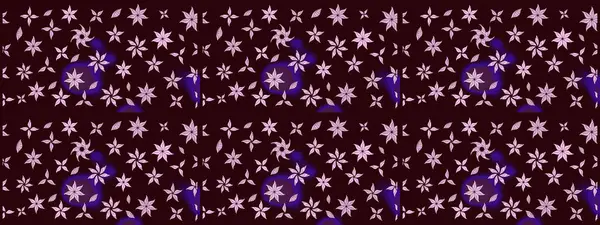 Küçük çiçekte güzel bir desen. Küçük renkli çiçekler. Motley illüstrasyonu. Moda baskıları için zarif bir şablon. Çiçekli yaz çiçekleri. Çizim.