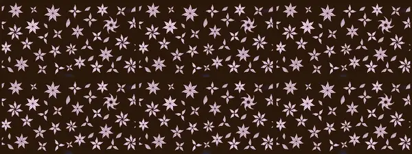 Raster illüstrasyonu. Küçük çiçekteki sevimli çiçek deseni. Güzel karalamalı çiçek desenli çizim. Güzel kumaş deseni.