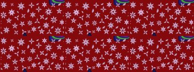 Gömlek, arka plan modelini çiz. Kırmızı renkte çiçekler. Tropik çiçekler.