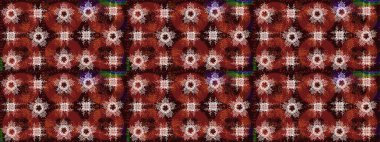 Soyut duvar kâğıdı, ambalaj dekorasyonu. Kış sembolü, Mutlu Noeller, Mutlu yıllar 2019. Altın kar tanesi basit bir çizim kalıbı. Tarafsız, kahverengi ve kırmızı renklerde Raster altın deseni.