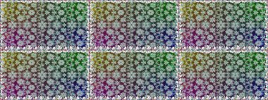 Küçük çiçekli basit, dikişsiz desen. Raster illüstrasyonu. Gri renkli şirin çiçekler. Moda baskısı, albüm, ambalaj kağıdı, duvar kağıdı için zarif dekoratif süslemeler..