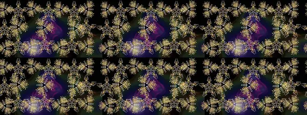 Renkli elementlerle Raster ilginç desen