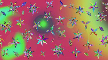 Çiçek arkaplanlı soyut zarafet eskiz deseni. Raster Güzel kumaş deseni.