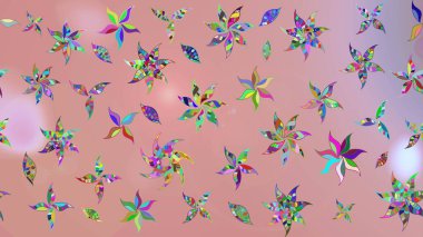 Çiçek açan parlak kolaj çiçekleri nötr. Çiçekli zambakların eskiz geçmişi. Çiçek tasarımı için inanılmaz kolaj cennet tarzı..