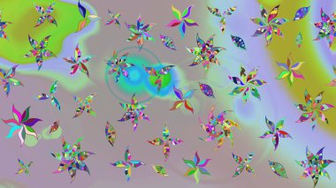 Tarafsız renklerde çiçekler. Nazikçe, güzel çiçek arkaplanı. Raster çiçek desenli ve çiçekli..