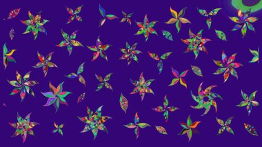 Simple cute pattern in small-scale flowers. Raster illustration. Floral sketch background for textile or book covers, manufacturing, wallpapers, print, gift wrap and scrapbooking.