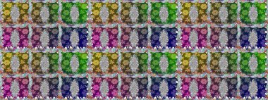 Paisley el çizimi elementler. Fantezi çiçekli kusursuz desen, doğal duvar kağıdı, çiçek desenli kıvrım çizimi. Ev dekoru.