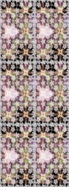 Suluboya, elle çizilmiş. Raster hisseleri. Çiçekler boşta. Kusursuz arkaplan deseni.