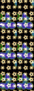 Güzel soyut kar tanesi raster tasarımı. Düz kar karalama ikonları, kar taneleri silueti siyah, yeşil ve mavi renkler noel afişi, kartlar. Yeni yıl kar tanesi.