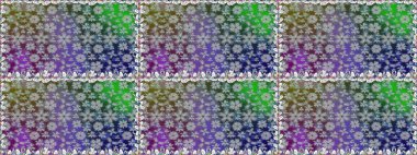 Gri renkli çiçekler. Kusursuz çiçek deseni duvar kâğıdı olarak kullanılabilir. Raster illüstrasyonu.