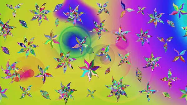 Yumuşak pamuk tasarımı. Paketleme, tekstil, duvar kâğıdı için çiçek eskizi. Klasik çiçek desenli. Raster 'ın taze dokusu. Yumuşak kiremit.