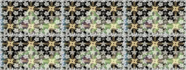 Parlak renkli çiçekleri ve gri renkli yaprakları olan kusursuz çiçek desenleri. Halk tarzı. Modern çiçek arkaplanı. Moda baskıları için zarif bir şablon.