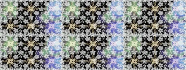 Küçük çiçekteki sevimli çiçek deseni. Güzel karalama çiçekleri olan kusursuz çiçek desenleri. Güzel kumaş deseni. Raster illüstrasyonu.