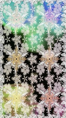 Renkli Yaz Temalı Kusursuz Arkaplan. Düz Çiçek Elementleri Tasarımı. Tarafsız ve siyah renklerde çiçekler. Sevimli çiçek raster deseni.