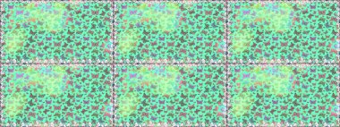 Davetiye, kart ve parmak izi için basit kadınsı bir model. Raster illüstrasyonu. Kusursuz. Mavi arka planda kelebek.