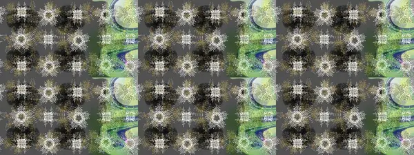 Raster oryantal süs. Altın desenli yeşil, altın elementli nötr ve gri renkler. Geleneksel klasik altın desen. Barok tarzında eskiz doğulu süsü..