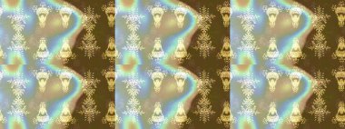 Raster illüstrasyonu. Kar taneli desen. Raster Noel soyut renkli arkaplan ve düşen kar tanesi..