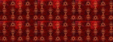 Farklı kar taneleri toplayıcısı, kırmızı, kahverengi ve siyah renklerde kış elementleri. Raster Noel soyut renkli arkaplan ve tatlı kar tanesi.