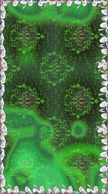 Düz Çiçek Elementleri Tasarımı. Çiçeksel fantezi tasarımı, parlak bir arka planda, kusursuz bir desen. Renkli Bahar Teması Kusursuz Arkaplan.