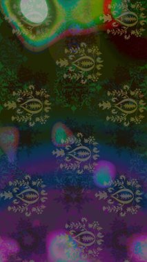 Renkli Bahar Teması eskiz kalıbı. Gri renkli çiçekler. Düz Çiçek Elementleri Tasarımı. Raster illüstrasyonunda çiçek deseni çizimi.