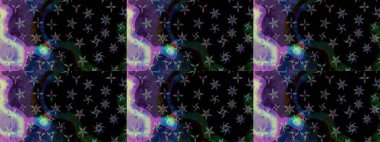 Siyah ve menekşe renkli siyah kar taneleri olan bir Noel kartı. Kar taneleri arka planda. Kış kartı Mutlu Noeller, yeni yıl ve mutlu bayramlar..