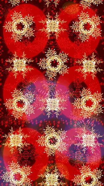 Raster portakalı, kırmızı ve kahverengi kar tanelerinden izole edilmiş. Kar taneleri koleksiyonu. Raster illüstrasyonu. Güzel kış süsleri..