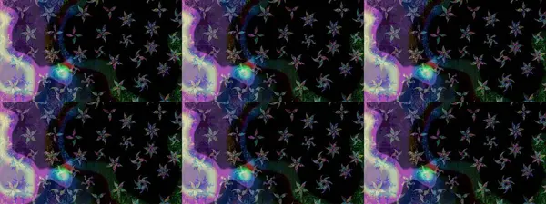 Siyah ve menekşe renkli siyah kar taneleri olan bir Noel kartı. Kar taneleri arka planda. Kış kartı Mutlu Noeller, yeni yıl ve mutlu bayramlar..