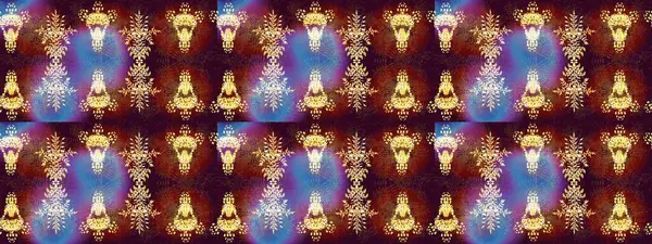 Güzel kumaş deseni. Raster illüstrasyonu. Bahar çiçekli güzel bir çiçek deseni..