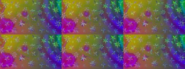 Sabıka fotoğraflarında, bebek kıyafetlerinde, duvar kâğıtlarında, paket kutularında falan kullanılabilir. Zarif, parlak ve yeşil çiçek desenli bir taslak. Raster..