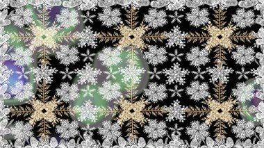 Kusursuz çiçek deseni. Raster illüstrasyonu. Gri renkli çiçekler. Asya tekstil tarzında. Raster illüstrasyonu.