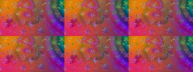 Çiçekler suluboya eskiz deseni. Raster Stili kumaş deseni.