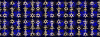 Siyah, mavi ve gri renklerde. Raster illüstrasyonu. Anti-stres için Raster soyut şablon sayfası.