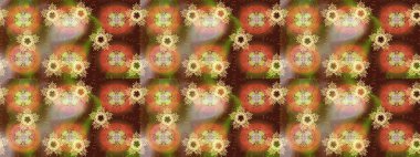 Meteoroloji buz koleksiyonu. Raster tasarımı. Xmas Frost kar taneleri izole edilmiş siluet sembolü. Kar tanesi raster arka planı. Kış kahverengisi, turuncu ve bej Noel Karlar düz kristal element.