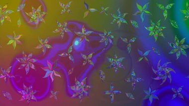 Çiçek kompozisyonu, el boyası, hassas şablon. Manzaralı çiçek deseni. Sevgililer günü ve tebrik kartı konsepti için şık bir davetiye. Üst görünüm, yumuşak mor renk biçimi.