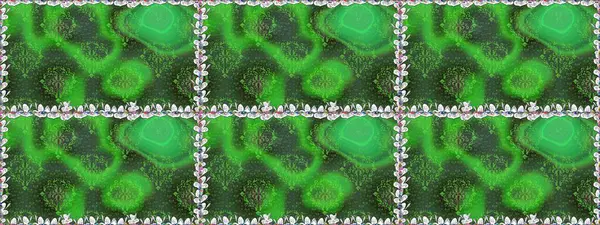 Kabile sanatı boho baskısı, klasik çiçek arkaplanı. Arkaplan dokusu, duvar kağıdı, yeşil renkli çiçek teması. Soyut etnik raster pürüzsüz desen.