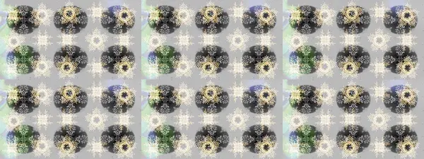 Kar tanesi süsü Raster illüstrasyonu. Kar taneleri izole edildi. Güzel süs eşyası. Tarafsız, gri ve bej renkli kar tanesi süsü.