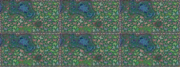 Renkli kelebeklerin kusursuz arka planı. Kumaş, kağıt, ambalaj kâğıdı ve duvar kağıdı tasarımı için güzel bir arka plan. Raster illüstrasyonu.