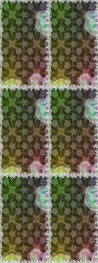 Raster. Colour Spring Theme seamless pattern Background. Flat Flower Elements Design.