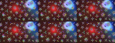 Çiçekli yumuşak bir eskiz şekli. Raster illüstrasyonu. Raster çiçekleri klasik tarzda çizilmiş. Yumuşak, bahar çiçekleri kahverengi renklerde.