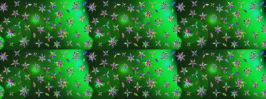 Yeşil renkli çiçekler. Çiçek desenli eskiz. Tişört baskısı için çiçek boyama rasteriName.