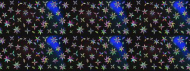 Parlak renkli çiçekleri ve gri renkli yaprakları olan harika bir çiçek deseni. Modern çiçek arkaplanı. Moda baskıları için zarif bir şablon. Halk stili.