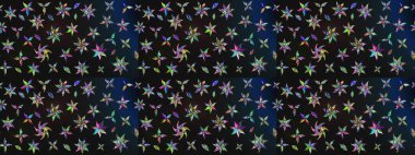 Tekstil, kumaş, kapaklar, duvar kağıtları, baskı, naylon, koleksiyon defteri, örgü, dekupaj için güzel bir eskiz. Küçük gri çiçeklerle oldukça eski bir besin torbası deseni.