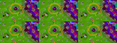 Moda baskısı. Dekorasyon ve tasarım için güzel bir desen. Eski model. Suluboya çizim kalıbı. Raster illüstrasyonu. Çiçeğin suluboya çizimlerinin zarif deseni.