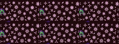 Bahar mevsimi. Tatil havası. Raster güzel bir çiçek deseni çizmiş. Nazik romantik baskı.