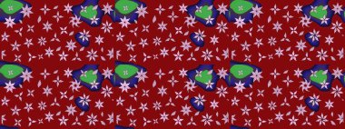 Modern, kırmızı raster arka plan duvar kağıdı çizimi, klasik çizgili desenli desenli çiçekler, çiçekli süsler. Çiçekli el çizimi çizimi deseni.