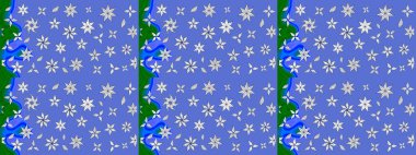 Çiçek deseni. Flower eskiz arka planı. Şatafatlı bahar bahçesi dokusu. Raster illüstrasyonu.