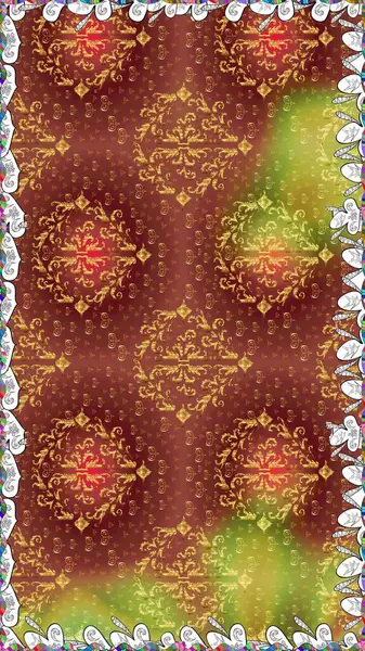 Kusursuz. Küçük renkli çiçekler. Moda baskıları için zarif bir şablon. Küçük çiçekte güzel bir desen. Çiçekli yaz çiçekleri. Motley illüstrasyonu.