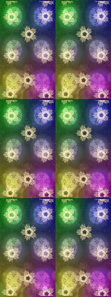 Desen snowflakes.raster Noel soyut renkli arka plan ile düşen kar tanesi. Raster illüstrasyon.