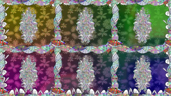 Çiçekler, suluboya ile sorunsuz çiçek desenli. Raster desen. Fantezi kumaş deseni.