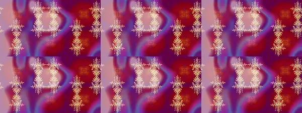 Kar taneleri tasarımı. Modern tasarım posteri, kapak, mor, kırmızı ve pembe renkli kart tasarımı. Son moda kar taneleri ve elementler onun kartlarını gösteriyor. Retro biçim dokusu, şablon kış elementleri.